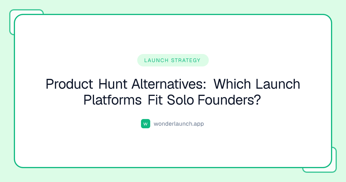Product Hunt Alternatives: Find Your Best Launch Fit